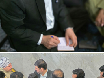 برگزاری میز خدمت نیمه‌شب دکتر محمد امیر در مسجد رسول اعظم(ص) کوی شهید چمران(درویشیه)